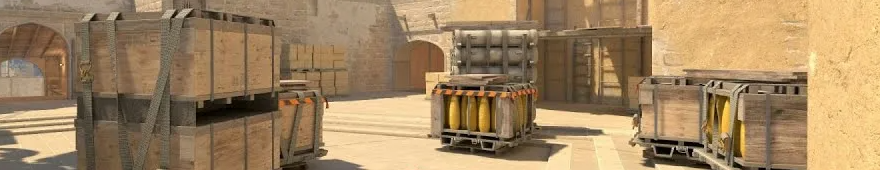 Карта Mirage - прицел игрока Spinx в CS2